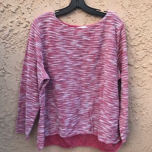 H&M textured sweatshirt top